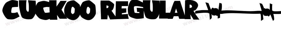 Cuckoo Regular字体转换